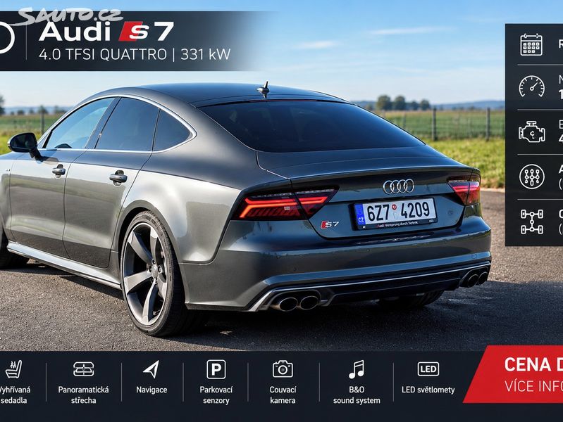 Audi S7, TOP